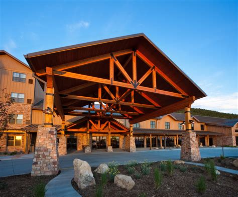 Deadwood lodge - Just off of Route 85, this Deadwood, South Dakota, hotel indeed looks like a lodge, with wood and stone features plus a fireplace in the lobby. The property features a casino and a fitness center ...